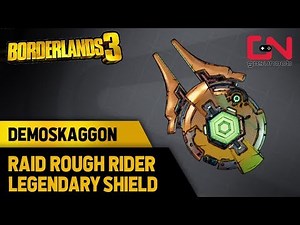 Demoskaggon Location - Raid Rough Rider Legendary Shield Borderlands 3 Rare Spawn Hunt