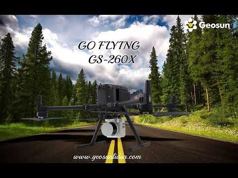 Optimize Aerial Surveying: GS-260X UAV LiDAR with HESAI Pandar XT Sensor for Strong Penetration