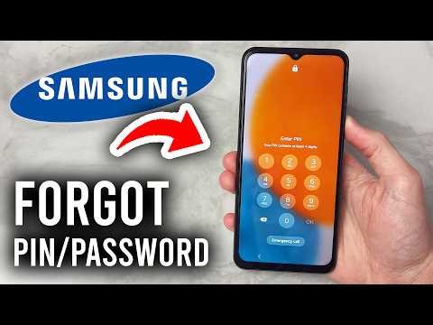Forgot PIN/Password On Samsung Phone? Fix!