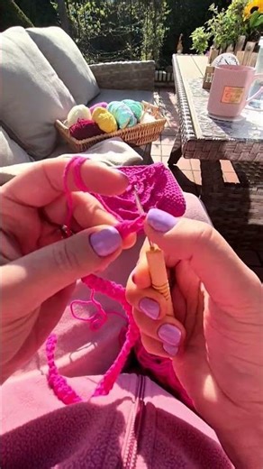 Motovațion Moment 🥰🧶❤️ #motivation #moments #crochet #cozy #nature #diy #crafts #shortvideo