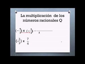 Operaciones básicas con números racionales