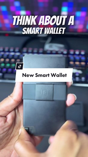 Smart wallet finally arrived! It’s impressive so far ! #gadets #techtok #wallet