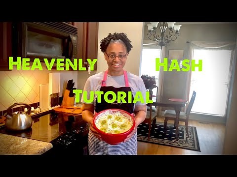 HEAVENLY HASH TUTORIAL: HOW TO MAKE HEAVENLY HASH **ST. PATRICK'S DAY DESSERT**
