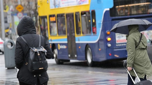 'Wet & windy' weather could hit Ireland as Met Eireann forecast 2C temps TONIGHT
