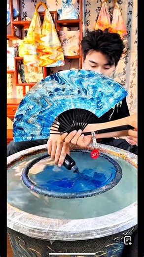 hand fan 🪭 #fan #fanart #fans #painting #art #visualart #artwork
