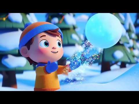 "🎶 The Snow Ball Song! ⭐️ Fun & Catchy Nursery Rhyme for Kids 🎵 | Winter Songs Collection"