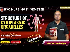 STRUCTURE OF CYTOPLASMIC ORGANELLES | BSC.N | LEC 3 |ANATOMY & PHYSIOLOGY | UNIT 1