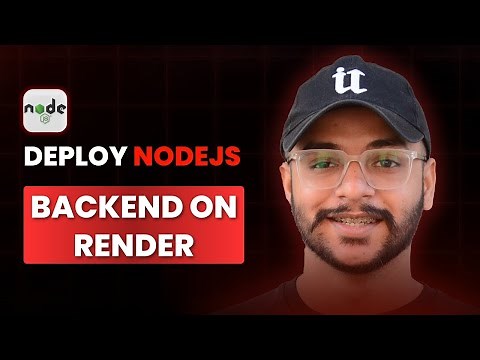 How to Deploy NodeJS Backend on Render