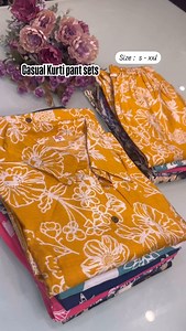 Casual kurti pant sets… Order 9629637775 Size: S to xxl To book pls whatsapp us.. #casualset #festivewear #hosur #new #anarkalisuits #aarahboutique #hosurboutique #share #instagram #instadaily #kurtiset #reelsinstagram #trending #newlaunch #kurtiset #ethnicwear #like #kurticollection #fashion #localbusiness #anarkali #supportsmallbusiness #kurtisets | AARAH Boutique