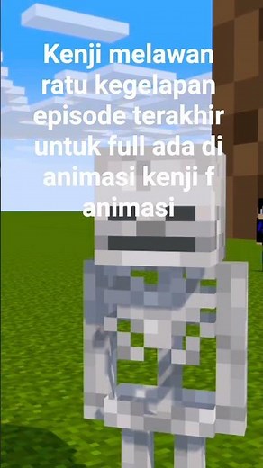 kenji melawan ratu kegelapan episode terakhir kenji f animasi animasi minecraft indonesia komedi