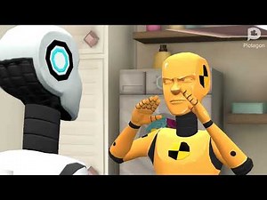 Android (male) vs Crash test dummy (male) Plotagon
