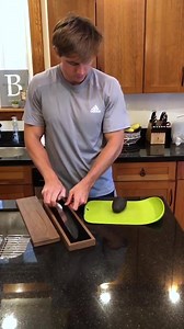 45K views · 205 reactions | Watching our knives go through an avocado pit never gets old. Thomas Keller Collection made from Swedish Damasteel® RWL34 powdered steel is razor sharp! Thanks for sharing Johnathan! | Cangshan Cutlery Company | Facebook