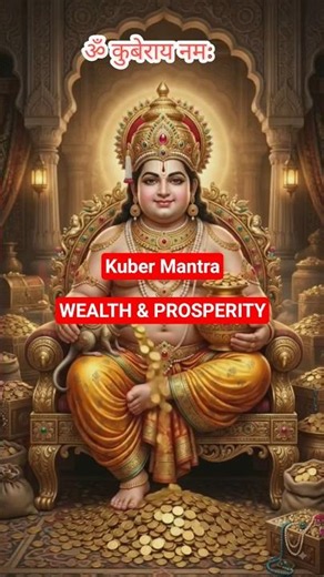 ॐ कुबेराय नमः | Kuber Mantra 108 Times | Attract Wealth, Prosperity & Abundance Meditation