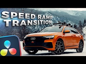SPEED RAMPING TRANSITION / CAR EDIT in Davinci Resolve 18 tutorial