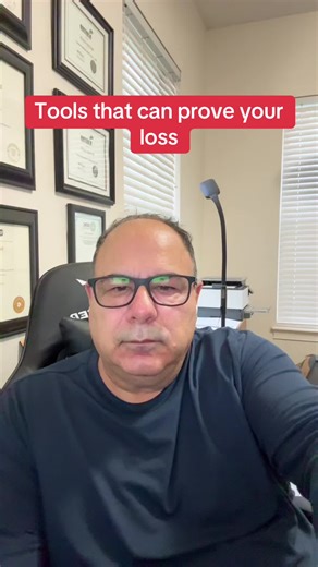 Tools that can prove your loss #insuranceclaim #freeconsultation #flw152617 #roofdamage #insuranceadjuster