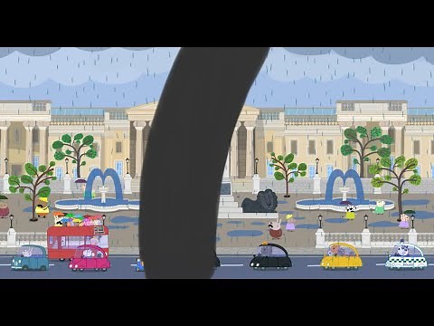 Youtube Poop (Clean) Peppa pig gets sucked into a tornado 🌪🟫🕒🟫