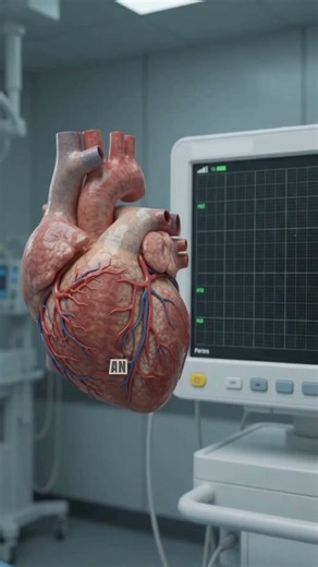 How Your Heart Controls Every Heartbeat ❤️ | Cardiac Conduction System Explained #Shorts #heartlogic