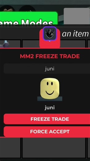 BEST MM2 FREEZE TRADE☠️