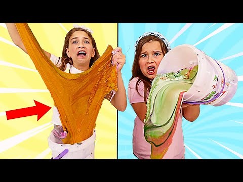 MAKE THIS GALLON OF SLIME PRETTY CHALLENGE! | JKrew