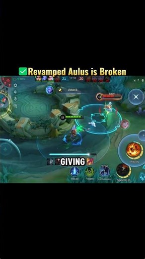 ✅Revamped Aulus is the STRONGEST Hero now! #MLBBCreator #MLBBNinja