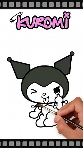 KUROMI（クロミ） [Coloring book] #drawing #サンリオ