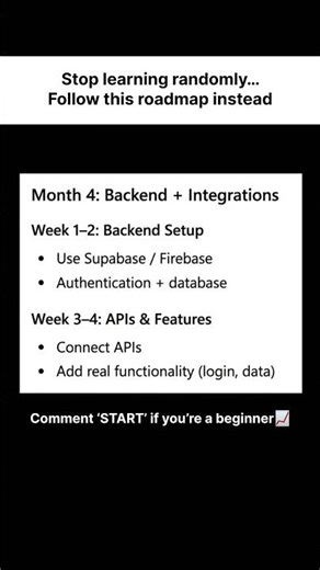 Stop learning randomly… follow this roadmap instead #webdevelopment #smartphone #codeflow