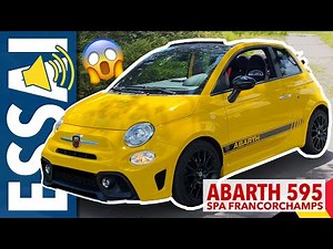 Abarth 595C Spa Francorchamps, des frites dans un pot yaourt, ET UNE BANDE SON DE FOU !!!