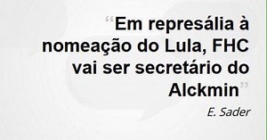 Os melhores memes sobre a ida de Lula para a Casa Civil