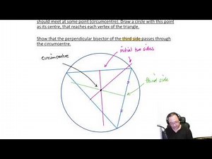 Perpendicular Bisectors of a Triangle are Concurrent Theorem & Proof