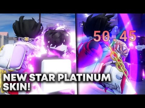 [AUT] NEW STAR PLATINUM SKIN!