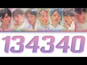BTS (방탄소년단) - 134340 (PLUTO) (Color Coded Lyrics Eng/Rom/Han)