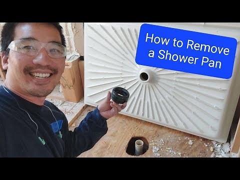 How to Remove a Shower Pan