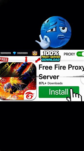 HOW TO DOWNLOAD PROXY SERVER IN FREE FIRE, HOW TO USE PROXY SERVER IN FREE FIRE, VIP PROXY SERVER