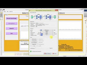 Handwritten Character Recognition Matlab Project with Source Code || IEEE Based Project