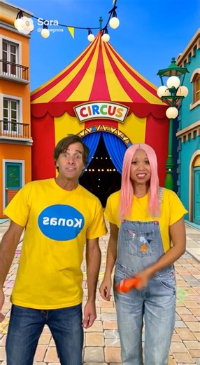 🎪Singing at the Circus | Fun Family TV Show Song