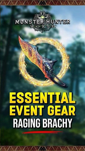 12. Raging Brachydios Weapons & Armor - Essential Gear Events in Monster Hunter World #MHW