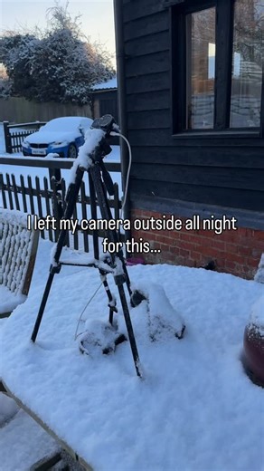 Segsan on Instagram: "I left my Insta360 Ace Pro 2 outside in the snow to capture a timelapse, was it worth it? Want to do the same? Here’s my settings: Shutter speed: 30seconds ISO: 400 WB: 4000k Starlapse mode Take the files and import to a free software called StarStaX and choose long trails. Import the processed files into your video editor and export as a video! @insta360 #insta360 #acepro2 #actioncamera #timelapse #astrophotography"