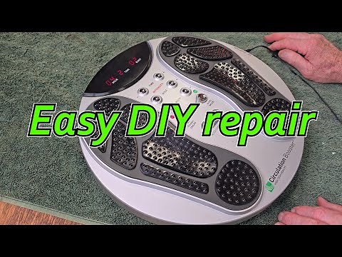 A Quick DIY Power Supply Socket Repair on a Revitive Circulation Booster. An Easy Fix for a Customer