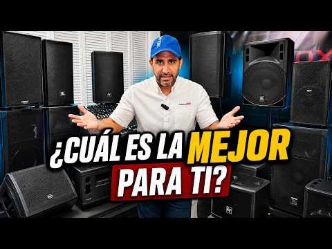 ¿CUÁL ES LA MEJOR BOCINA PARA TI? 🔥 Guía Completa de Audio Profesional #bocinasprofesionales