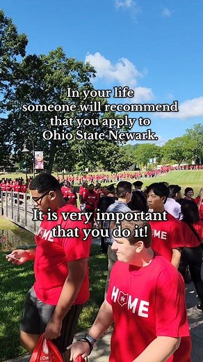 1.6K views · 29 reactions | It's us, we're the one reco❌❌ending it.  Apply for FREE now until Dec. 1 with code RCW2026 at go.osu.edu/newarkapply! | The Ohio State University at Newark | Facebook