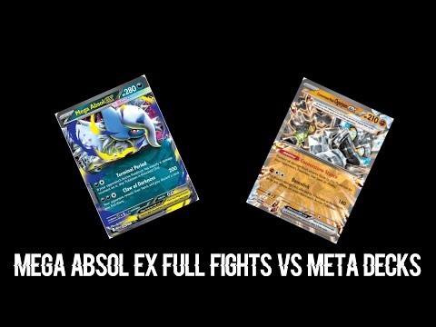 Mega Absol EX Full Fights vs Meta Decks | Competitive Pokémon TCG