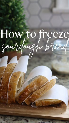 1.6K views · 8 comments | Freezing Sourdough Bread: I absolutely...