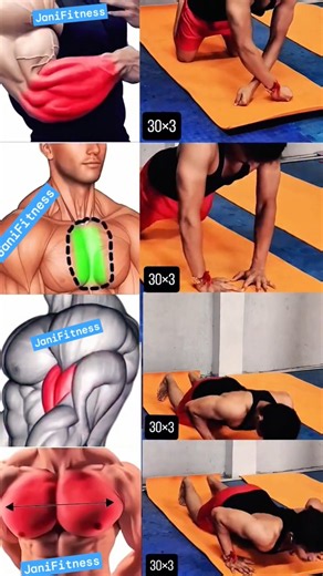 🔥 Chest Workout at Home 💪 | Build a Bigger & Stronger Chest #Shorts #ChestWorkout #Fitness