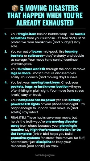 📦 5 Moving Disasters That Happen When You're Already Exhausted #ad (Verify Info)