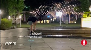Ang Moh water skiing at War Memorial Park, arrested | Singapore Incidents