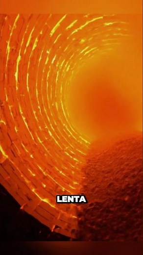 El horno rotatorio que crea cemento #viral #ingenieria #shortsfeed