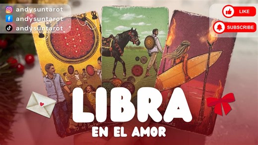 Libra ♎️ En el amor❤️ Diciembre 27- Enero 3 🎄Lectura completa en YouTube 🎥 Link en mi perfil 😉 #amor #tarot #witchtok #libra