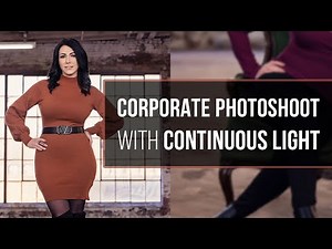 Corporate headshot photography tutorial