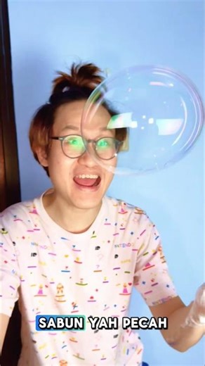 WHY DOES THE BUBBLE NOT BURST? #drama #soap opera #comedy #entertainment #bubble #experiment