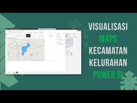 126. MAPS VISUALIZATION WITH POWER BI